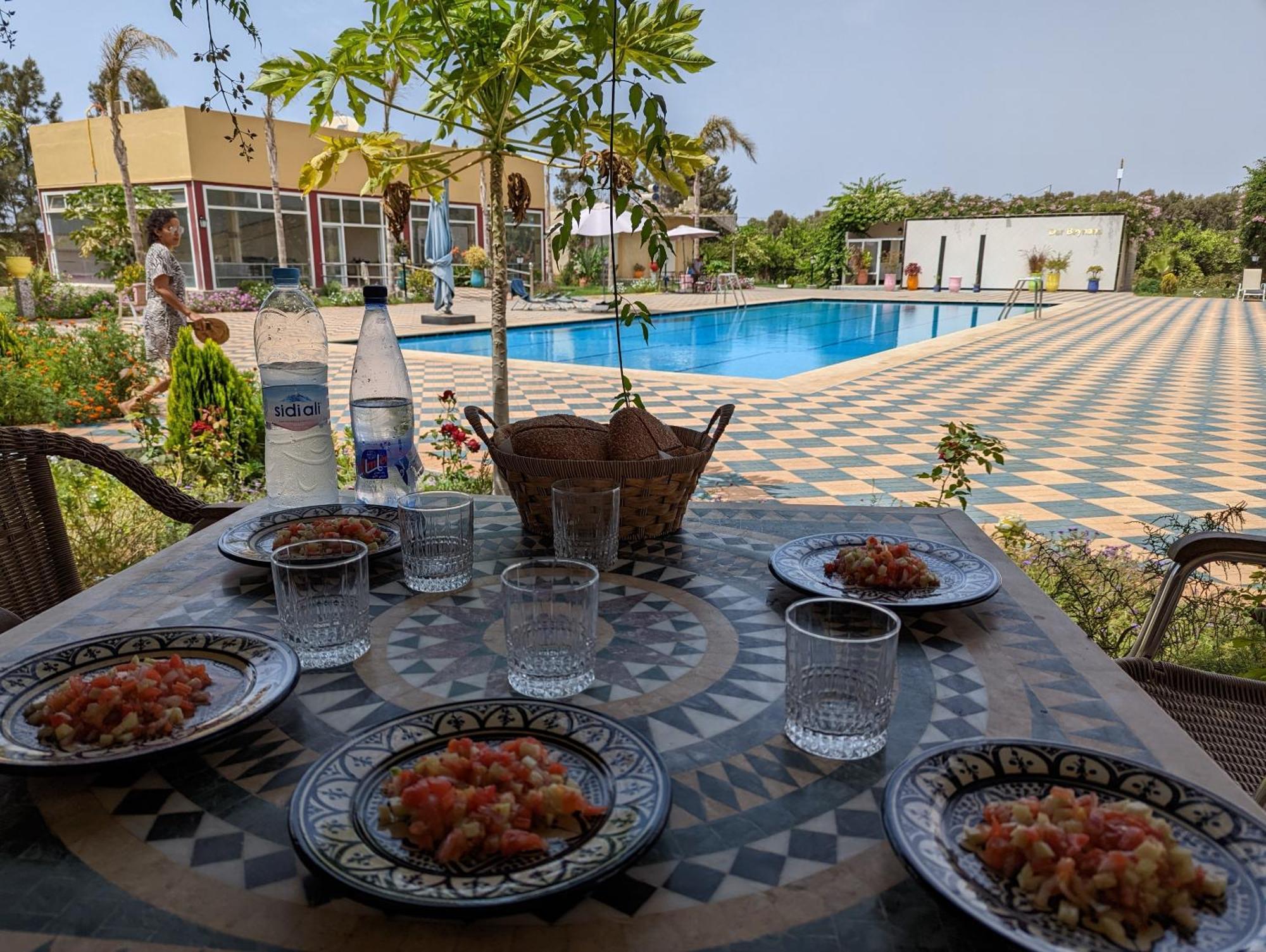 Hotel Dar Beynana Sidi Bibi Exterior foto