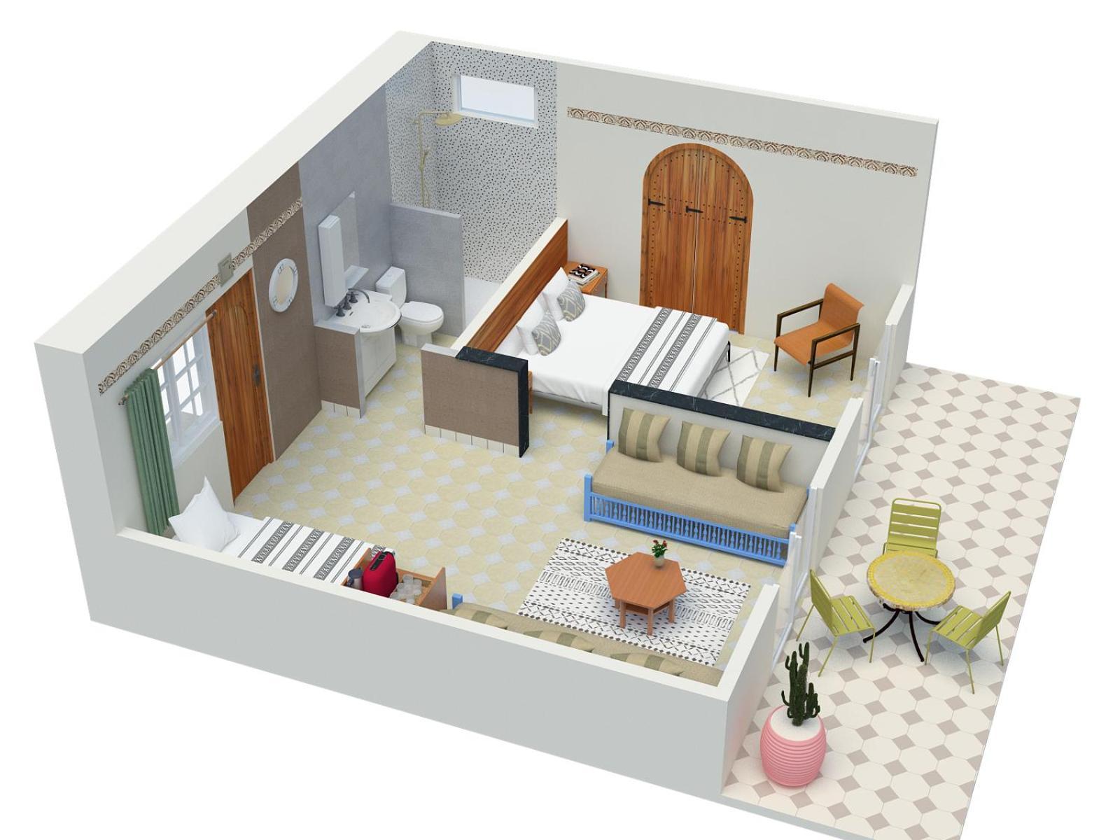 Hotel Dar Beynana Sidi Bibi Habitación foto