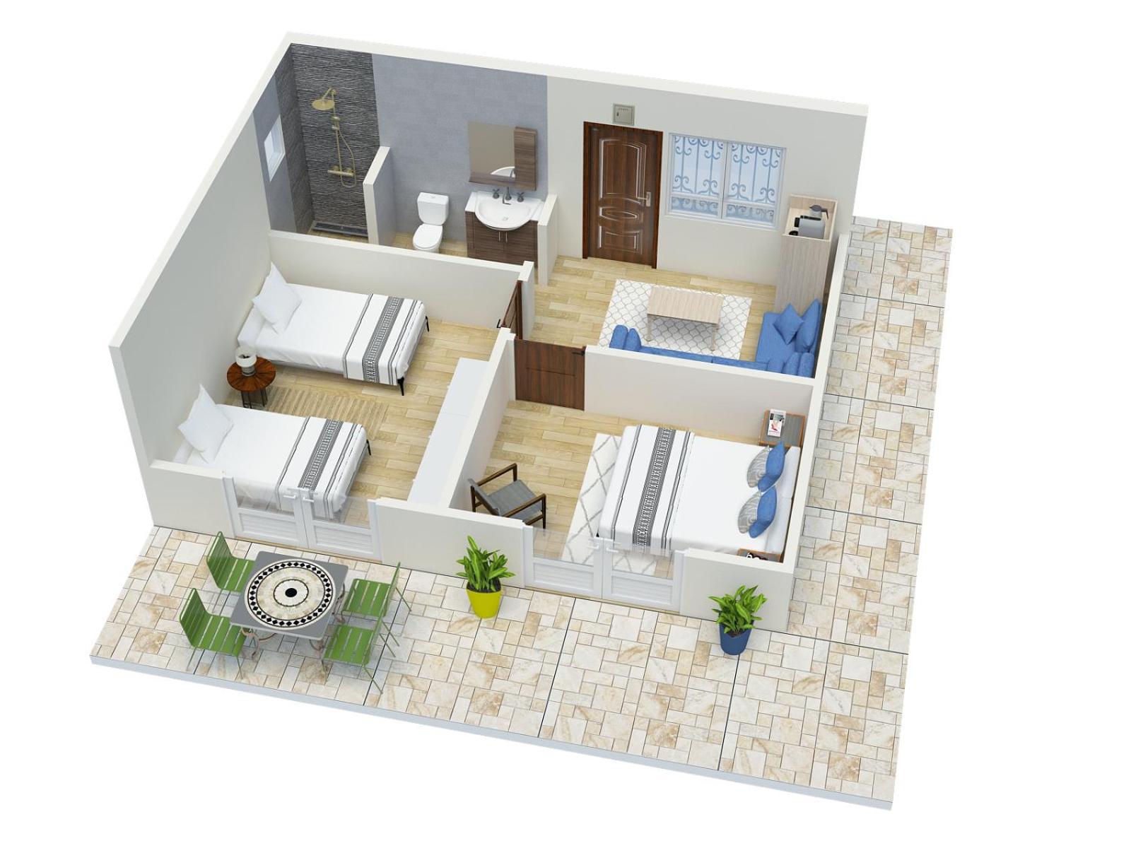 Hotel Dar Beynana Sidi Bibi Habitación foto