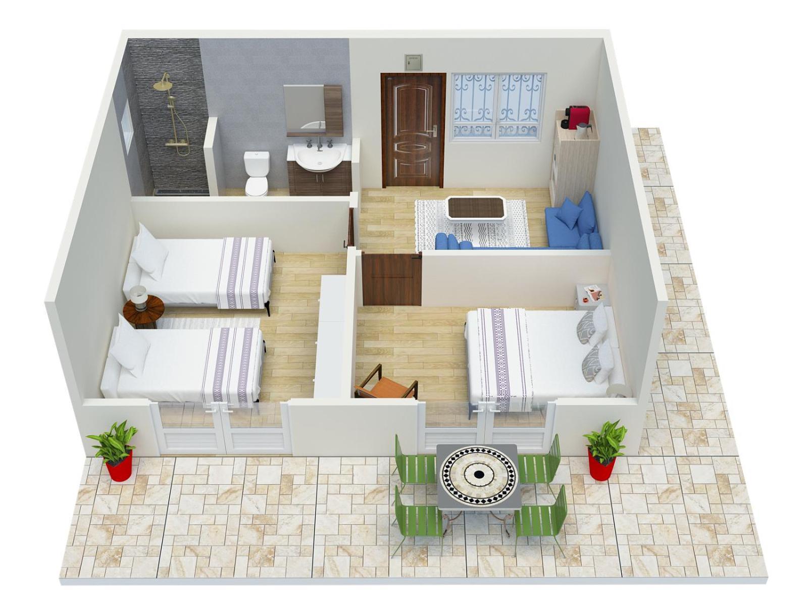 Hotel Dar Beynana Sidi Bibi Habitación foto